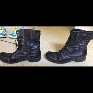 Guess combat boots
