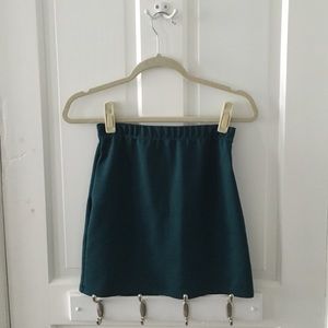 SOLD Forever 21 tight green skirt