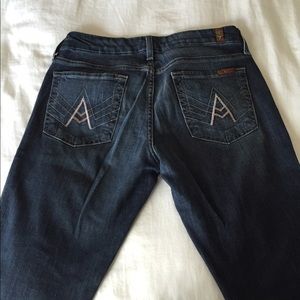 'A' pocket 7 for all mankind