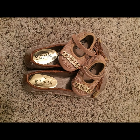 mk shoes baby girl