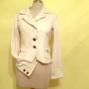 Cotton casual blazer. Like a sweatshirt!
