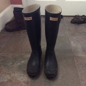 Hunter rain boots