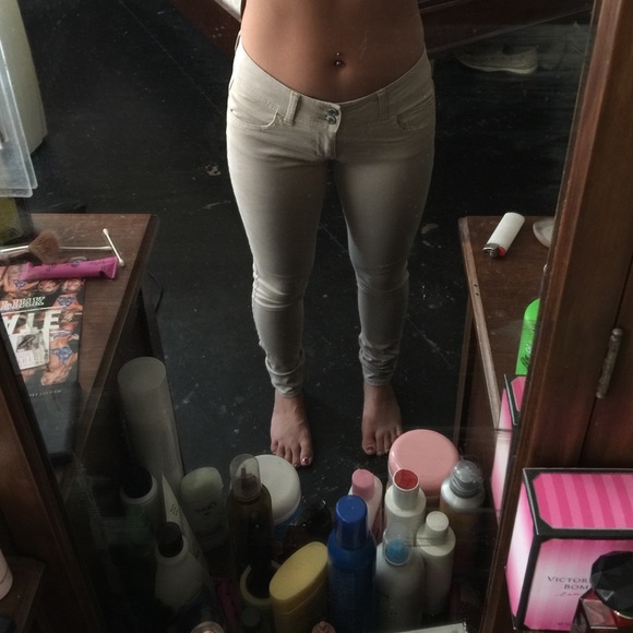 AE khaki jeans