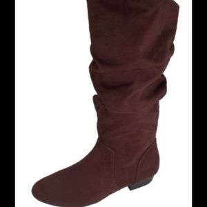 ❗️Price Firm❗️Brown Slouchy Knee High Boots