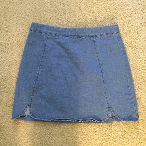 Denim skirt