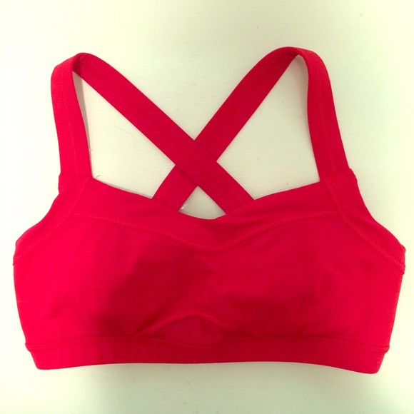 lululemon athletica Other - Lululemon Red Sports Bra Size 6