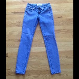 L.E.I.  Purple Dark Washed Jeggings
