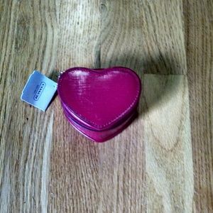 NWT Coach Jewelry Pouch