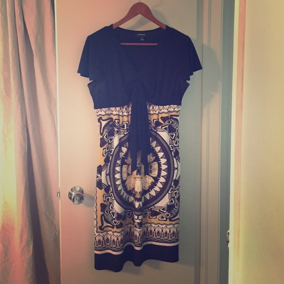 Trendy tribal inspired dress