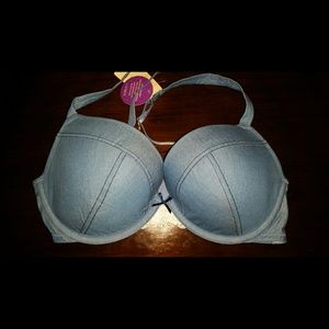 Blue Cacique bra 38D