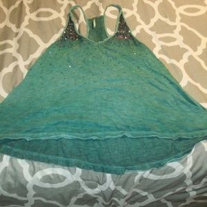 Sparkly free people top size med