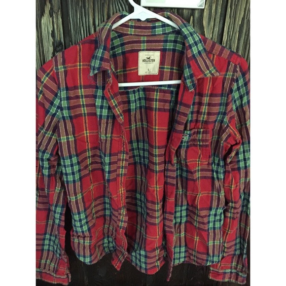 Hollister flannel shirt