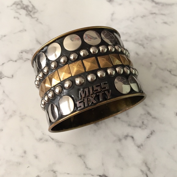 Miss Sixty Studded Cuff Bracelet