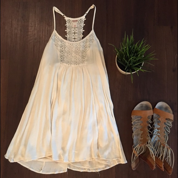 Creme sun dress
