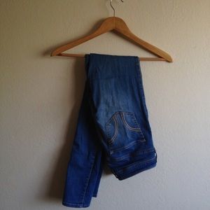TRADED size 7r hollister skinny jeans