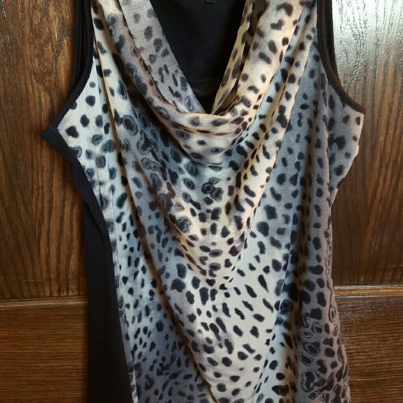 Animal print top