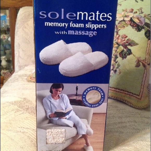 Memory foam slippers