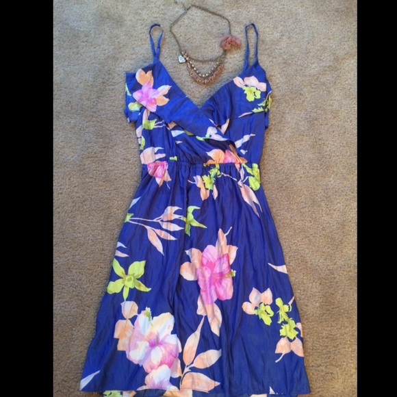 American Eagle Floral Sundress