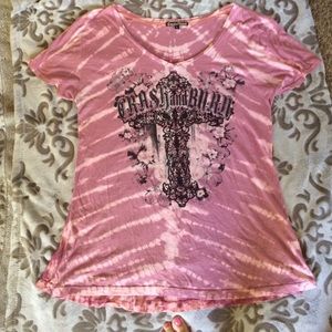 Crash and burn flowy top