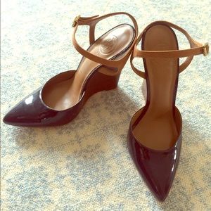 Tory Burch Pointed Toe Wedges
