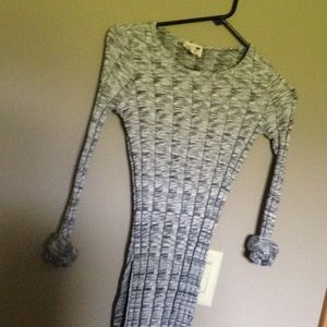Long la hearts sweater