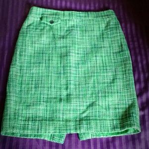 J. Crew Pencil Skirt in Caribbean Tweed