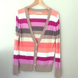 Old Navy Striped Cardigan