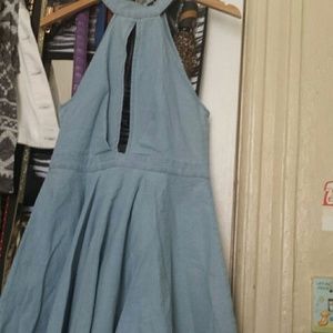 Go jane denim dress