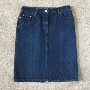 ISAAC MIZRAHI Denim Pencil Skirt. Sz 4