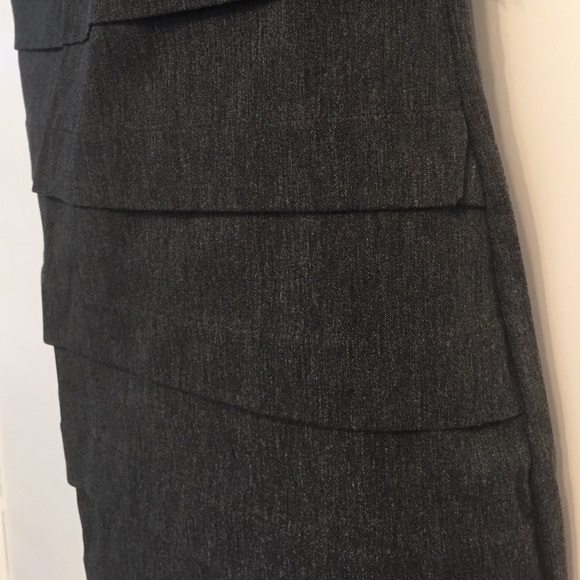 Dark office gray dress - Picture 2 of 4