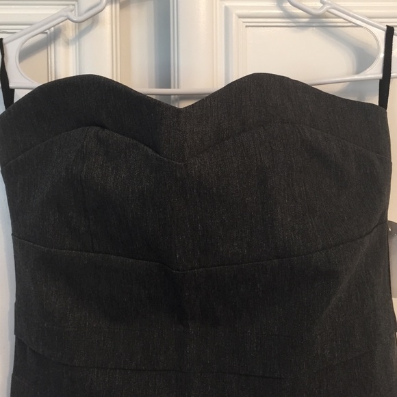 Dark office gray dress - Picture 4 of 4