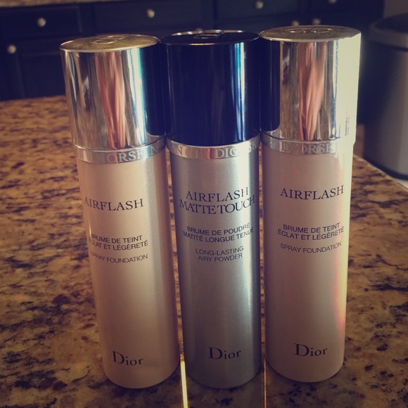 Diorskin Airflash foundation and Mattetouch