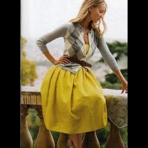 J. Crew Dresses & Skirts - Yellow J Crew strapless dress