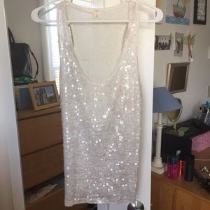 J.Crew Sequined Tank