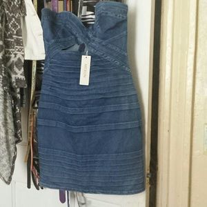 Denim dress