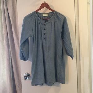 3/4 length sleeve tunic