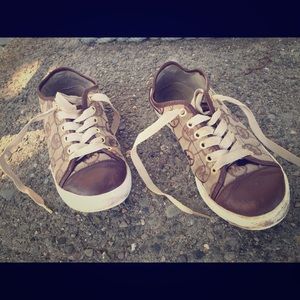 MK Tan/Brown sneakers