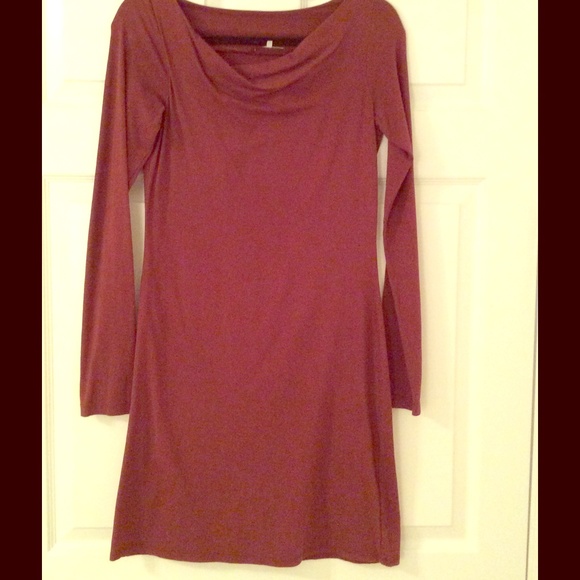 James Perse reversible maroon dress!