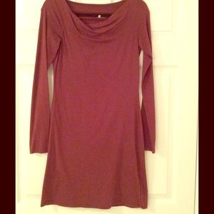 James Perse reversible maroon dress!