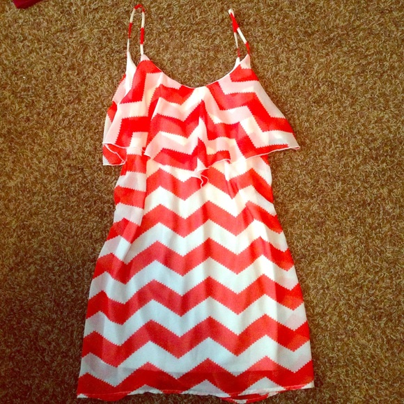chevron pattern dress