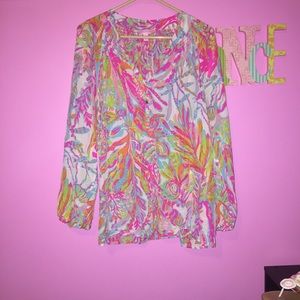 Authentic Lilly Pulitzer Blouse