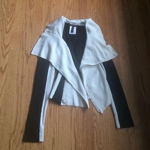 BCBG zip up sweater