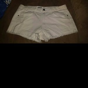 White shorts barely worn great condition