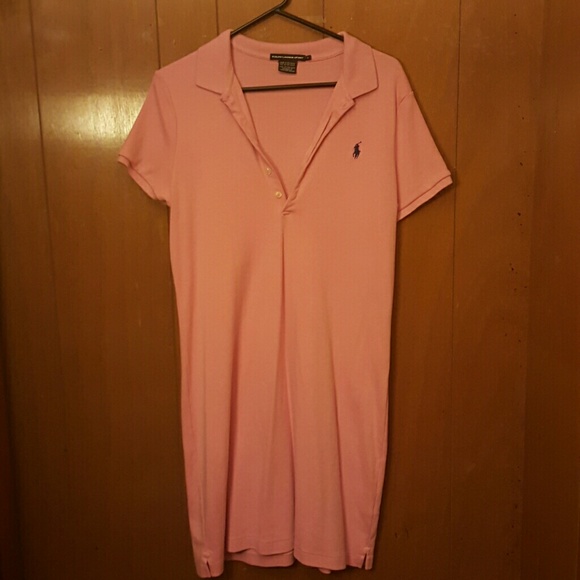 Ralph Lauren light pink polo dress