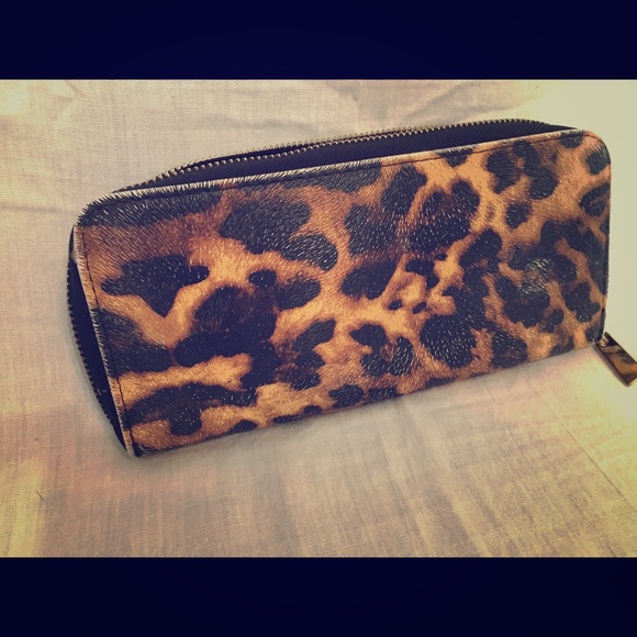 Target cheetah print wallet.