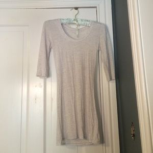 Nude pencil dress
