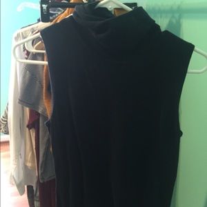 Topshop high neck / turtle neck tank
