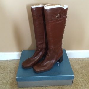 Nine West Equestrian style riding boots.