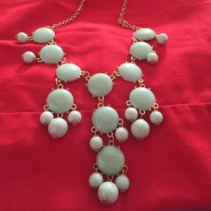 Granite green necklace