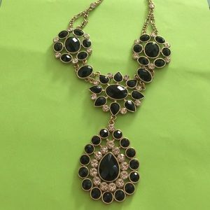 Black Bollywood necklace